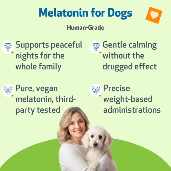 Pet Melatonin - for Healthy Sleep Patterns in Dogs | Pet Wellbeing CA