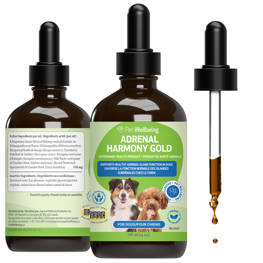 Adrenal Harmony Gold - Supports Healthy Adrenal Gland Function in Dogs