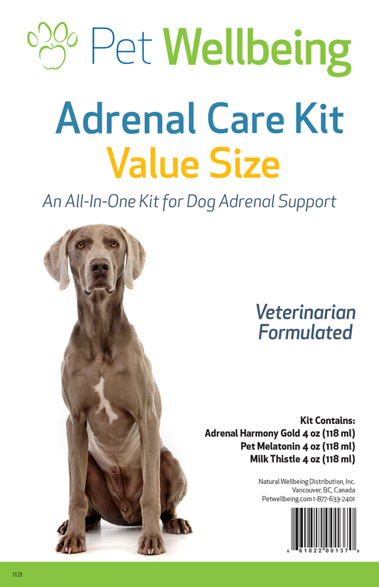 Adrenal Care Kit - Comprehensive Adrenal Support for Dogs Value Size