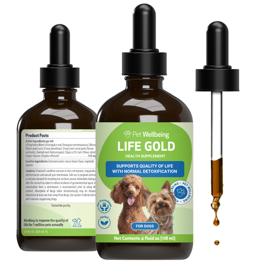 Life Gold - Immune, Antioxidant, and Detoxification Support for Dogs