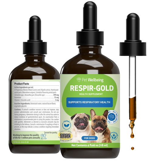Respir-Gold - Supports a Healthy Lower Respiratory Tract in Dogs