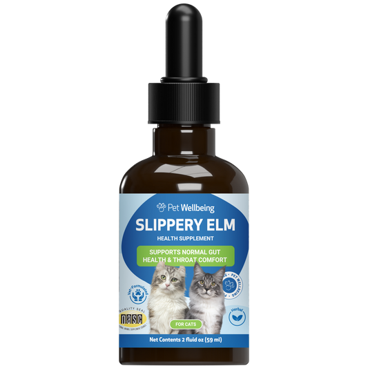 Slippery Elm - for Healthy Digestive Tract and Throat Tissue in Cats