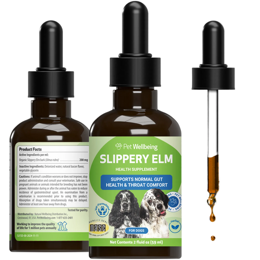 Slippery Elm - for Healthy Digestive Tract and Throat Tissue in Dogs