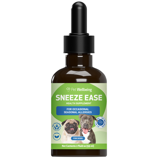 Nettle-Eyebright Gold (Sneeze Ease) - Occasional Seasonal Allergy Support for Dogs