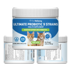 Ultimate Probiotic 9 Strains with Prebiotics - Gut Microbiome Health for Cats