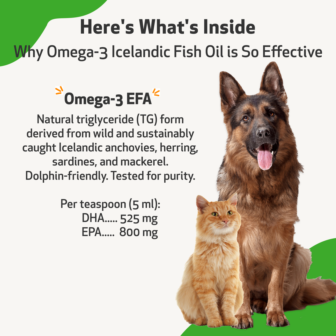 Salmon oil sales for german shepherd