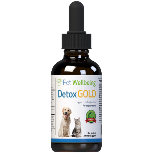 Detox Gold for Cats - Gentle Detoxification & Elimination Support
