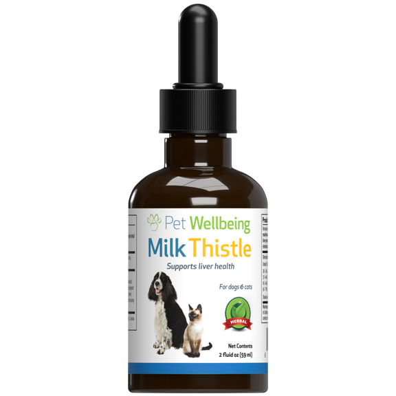 Milk thistle capsules for dogs hot sale